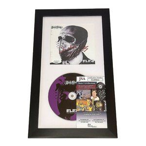 Busta Rhymes Signed Ele2 Extinction Level CD Frame